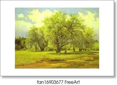 Free art print of Willows Lit Up by the Sun by Ivan Shishkin Free art print of Willows Lit Up by the Sun by Ivan Shishkin
