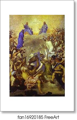 Free art print of The Trinity in Glory by Titian