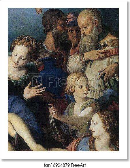 Free art print of Lamentation. Detail by Agnolo Bronzino Free art print of Lamentation. Detail by Agnolo Bronzino