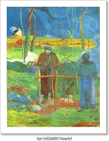 Free art print of Bonjour, Monsieur Gauguin by Paul Gauguin Free art print of Bonjour, Monsieur Gauguin by Paul Gauguin