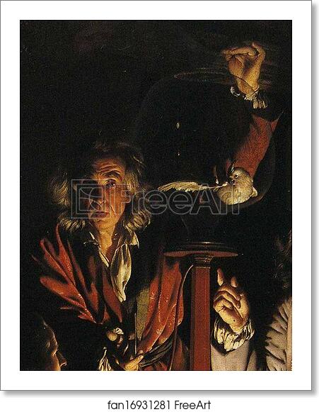 Free art print of An Experiment on a Bird in the Air Pump. Detail by Joseph Wright Of Derby Free art print of An Experiment on a Bird in the Air Pump. Detail by Joseph Wright Of Derby