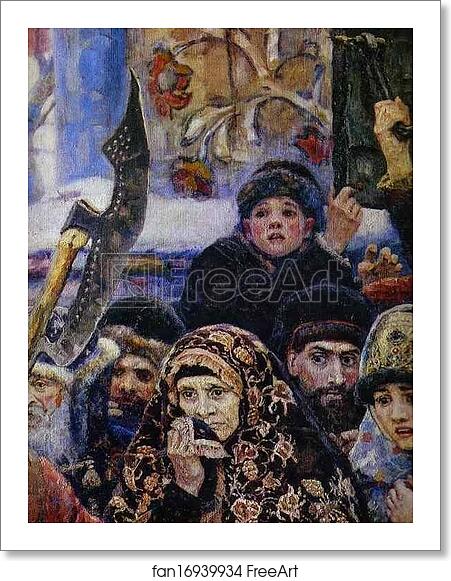 Free art print of The Boyarynia Morozova. Detail by Vasily Surikov Free art print of The Boyarynia Morozova. Detail by Vasily Surikov