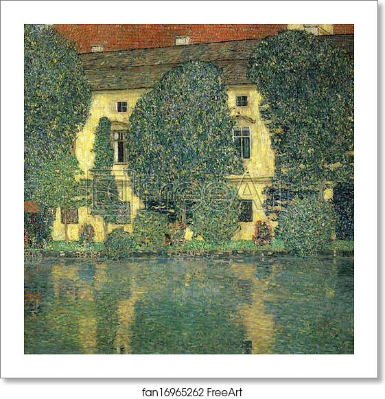 Free art print of Schloss Kammer on the Attersee by Gustav Klimt Free art print of Schloss Kammer on the Attersee by Gustav Klimt
