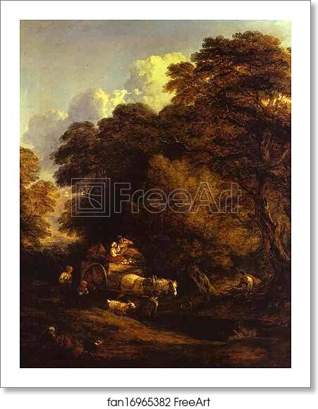 Free art print of The Market Cart by Thomas Gainsborough Free art print of The Market Cart by Thomas Gainsborough