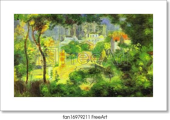Free art print of View of the New Building of the Sacre-Cœur by Pierre-Auguste Renoir Free art print of View of the New Building of the Sacre-Cœur by Pierre-Auguste Renoir