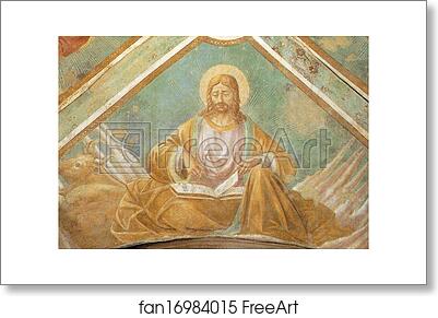 Free art print of Tabernacle of the Madonna delle Tosse: Four Evangelists. Detail by Benozzo Gozzoli Free art print of Tabernacle of the Madonna delle Tosse: Four Evangelists. Detail by Benozzo Gozzoli