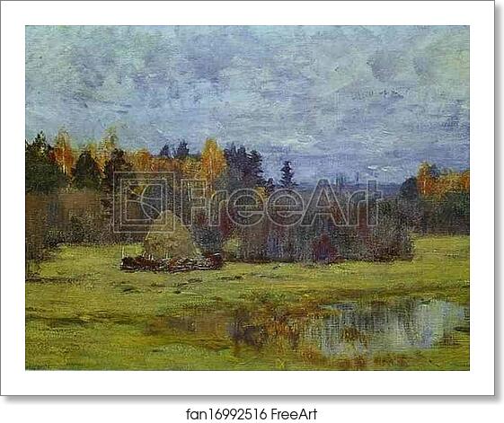 Free art print of Late Autumn by Isaac Levitan Free art print of Late Autumn by Isaac Levitan