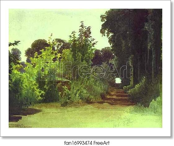 Free art print of In the Grove of Medon near Paris by Ivan Kramskoy Free art print of In the Grove of Medon near Paris by Ivan Kramskoy