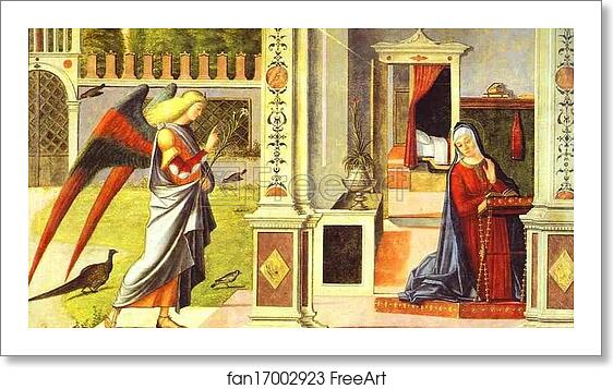 Free art print of Annunciation by Vittore Carpaccio Free art print of Annunciation by Vittore Carpaccio
