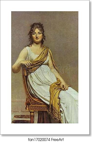 Free art print of Portrait of Madame de Verninac, née Henriette Delacroix, Sister of Eugène Delacroix by Jacques-Louis David Free art print of Portrait of Madame de Verninac, née Henriette Delacroix, Sister of Eugène Delacroix by Jacques-Louis David