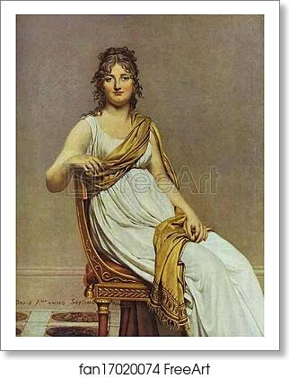 Free art print of Portrait of Madame de Verninac, née Henriette Delacroix, Sister of Eugène Delacroix by Jacques-Louis David Free art print of Portrait of Madame de Verninac, née Henriette Delacroix, Sister of Eugène Delacroix by Jacques-Louis David