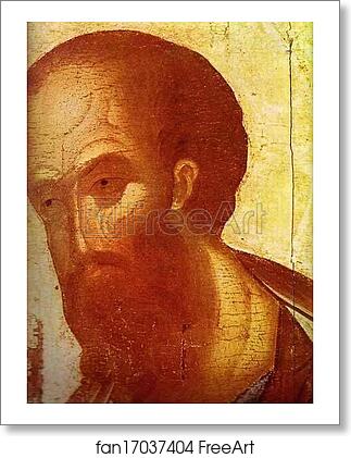 Free art print of Apostle Paul. Detail by Andrei Rublev