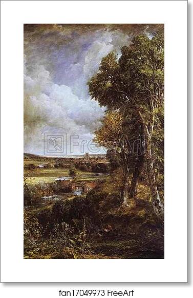 Free art print of Dedham Vale by John Constable Free art print of Dedham Vale by John Constable