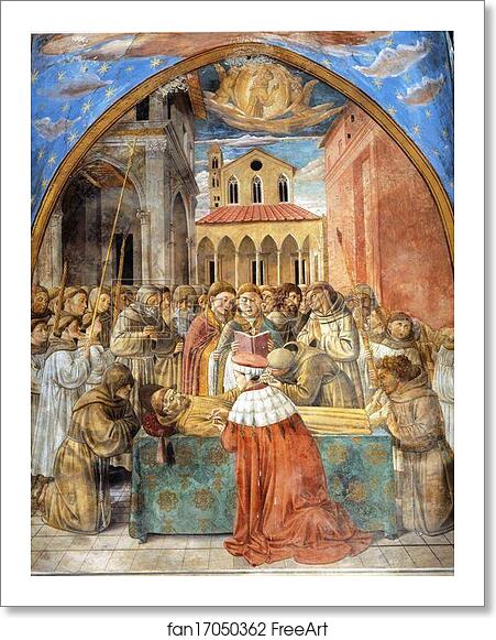 Free art print of Death and Ascention of St. Francis by Benozzo Gozzoli Free art print of Death and Ascention of St. Francis by Benozzo Gozzoli