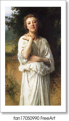 Free art print of Girl by William-Adolphe Bouguereau