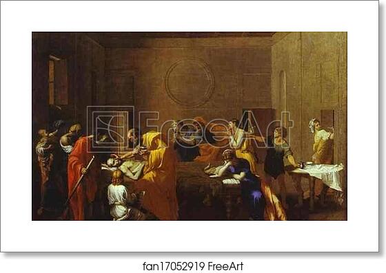 Free art print of The Extreme Unction by Nicolas Poussin Free art print of The Extreme Unction by Nicolas Poussin