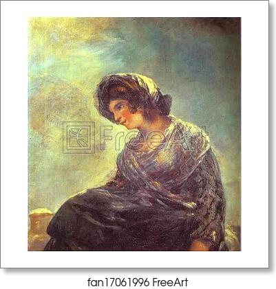 Free art print of The Milkmaid of Bordeaux by Francisco De Goya Y Lucientes Free art print of The Milkmaid of Bordeaux by Francisco De Goya Y Lucientes