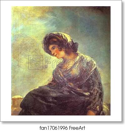 Free art print of The Milkmaid of Bordeaux by Francisco De Goya Y Lucientes Free art print of The Milkmaid of Bordeaux by Francisco De Goya Y Lucientes