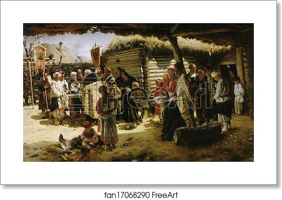 Free art print of Prayer during Holy Week by Vladimir Makovsky Free art print of Prayer during Holy Week by Vladimir Makovsky