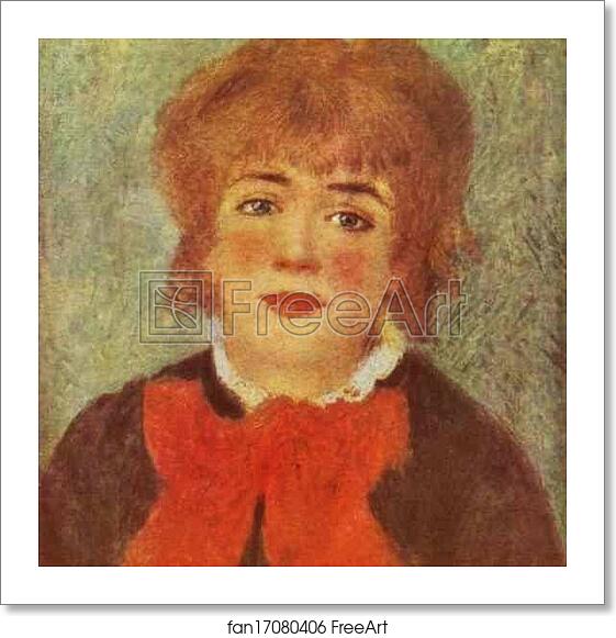 Free art print of Portrait of the Actress Jeanne Samary by Pierre-Auguste Renoir Free art print of Portrait of the Actress Jeanne Samary by Pierre-Auguste Renoir
