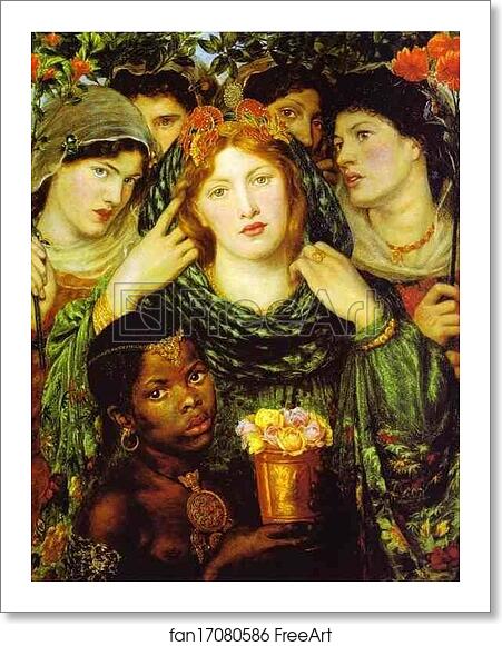 Free art print of The Beloved by Dante Gabriel Rossetti Free art print of The Beloved by Dante Gabriel Rossetti