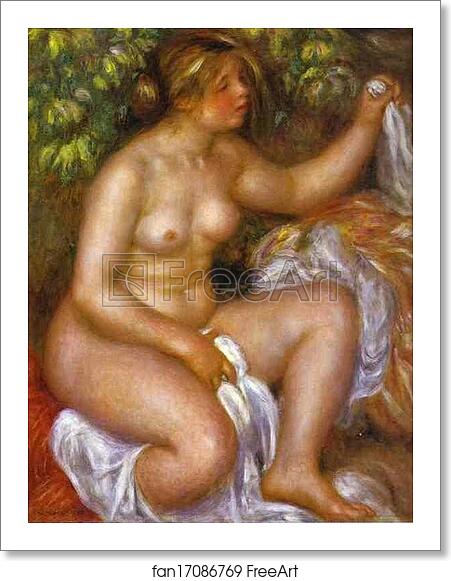Free art print of After the Bath by Pierre-Auguste Renoir Free art print of After the Bath by Pierre-Auguste Renoir