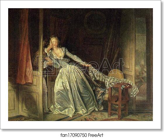 Free art print of The Stolen Kiss by Jean-Honoré Fragonard Free art print of The Stolen Kiss by Jean-Honoré Fragonard