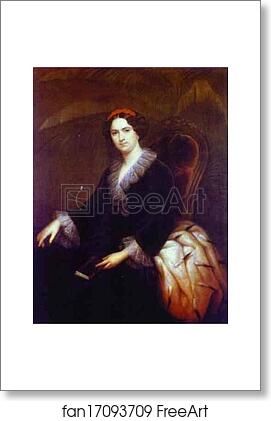 Free art print of Portrait of Princess Trubetskaya (?) by Sergey Zaryanko