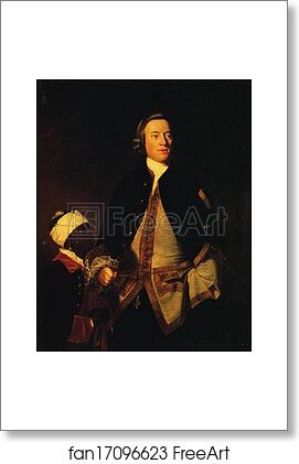 Free art print of Paul Henry Ourry by Sir Joshua Reynolds
