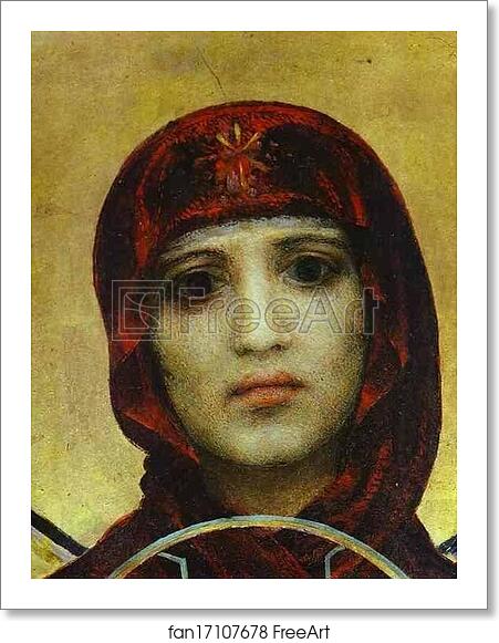 Free art print of The Virgin and Child. Detail by Mikhail Vrubel Free art print of The Virgin and Child. Detail by Mikhail Vrubel