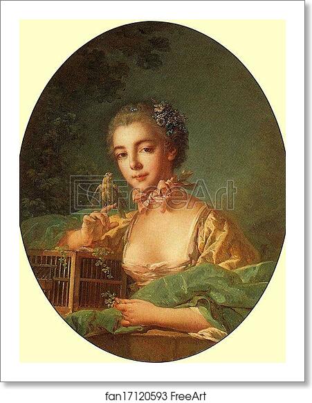 Free art print of Portrait of Mme Baudouin (Daughter of the Artist) by François Boucher Free art print of Portrait of Mme Baudouin (Daughter of the Artist) by François Boucher