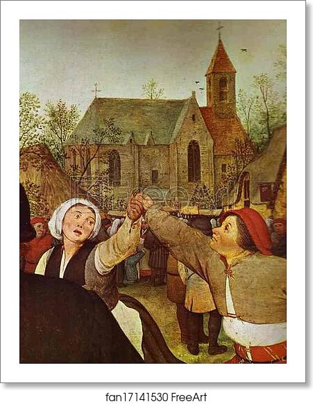Free art print of The Peasant Dance. Detail by Pieter Bruegel The Elder Free art print of The Peasant Dance. Detail by Pieter Bruegel The Elder