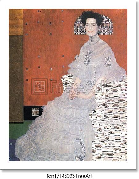 Free art print of Portrait of Fritza Riedler by Gustav Klimt