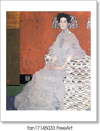 Free art print of Portrait of Fritza Riedler by Gustav Klimt