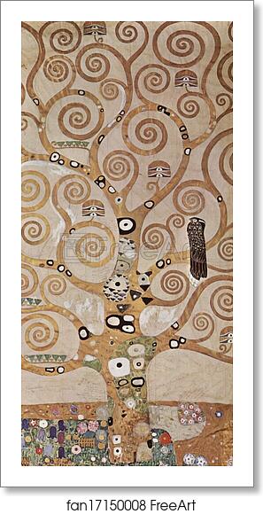 Free art print of The Tree of Life, Stoclet Frieze by Gustav Klimt Free art print of The Tree of Life, Stoclet Frieze by Gustav Klimt