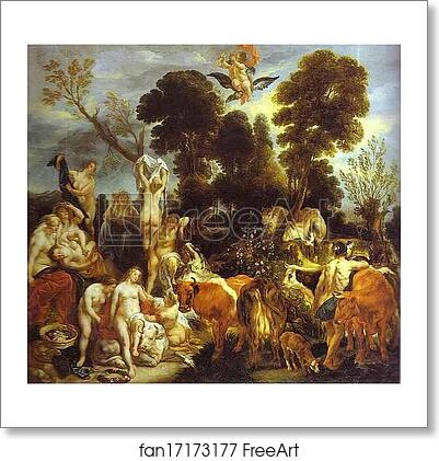 Free art print of The Rape of Europe by Jacob Jordaens Free art print of The Rape of Europe by Jacob Jordaens