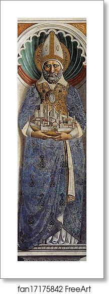 Free art print of St. Gimignano by Benozzo Gozzoli Free art print of St. Gimignano by Benozzo Gozzoli