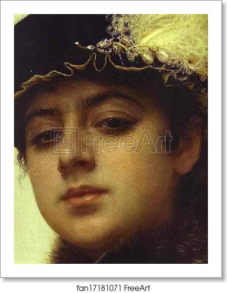 Free art print of Unknown Woman by Ivan Kramskoy Free art print of Unknown Woman by Ivan Kramskoy