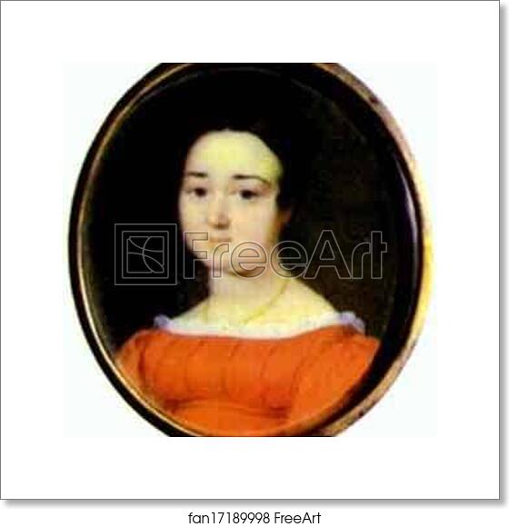 Free art print of Portrait of Princess Maria Dolgorukova by Alexey Tyranov Free art print of Portrait of Princess Maria Dolgorukova by Alexey Tyranov