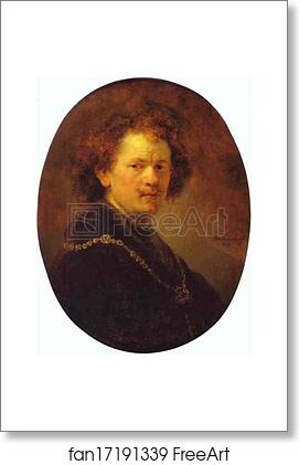Free art print of Self-Portrait Bareheaded by Rembrandt Harmenszoon Van Rijn