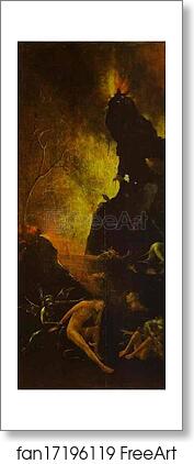 Free art print of Hell by Hieronymus Bosch