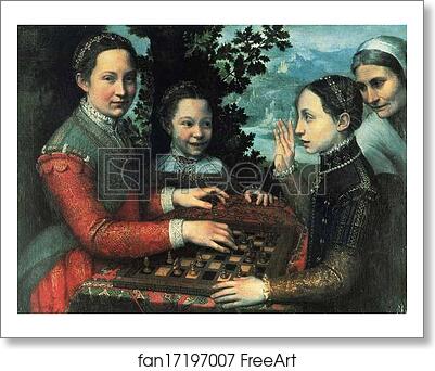 Free art print of The Chess Game by Sofonisba Anguissola Free art print of The Chess Game by Sofonisba Anguissola