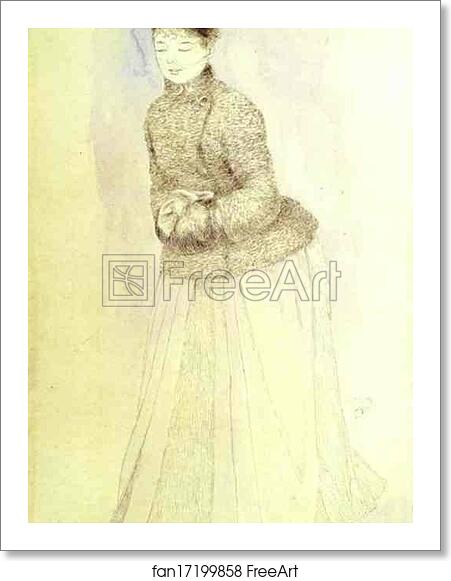 Free art print of Woman with a Muff by Pierre-Auguste Renoir Free art print of Woman with a Muff by Pierre-Auguste Renoir