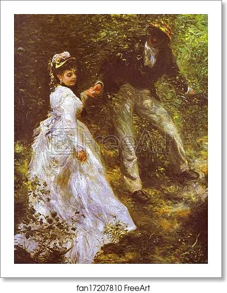 Free art print of The Promenade by Pierre-Auguste Renoir Free art print of The Promenade by Pierre-Auguste Renoir
