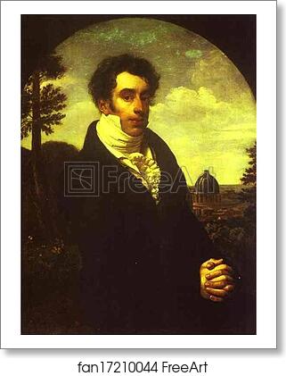 Free art print of Portrait of the Prince A. M. Golitzin by Orest Kiprensky Free art print of Portrait of the Prince A. M. Golitzin by Orest Kiprensky