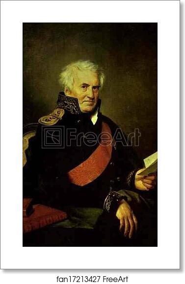Free art print of Portrait of A. S. Shishkov by Orest Kiprensky Free art print of Portrait of A. S. Shishkov by Orest Kiprensky