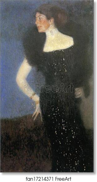 Free art print of Portrait of Rose von Rosthorn-Friedmann by Gustav Klimt