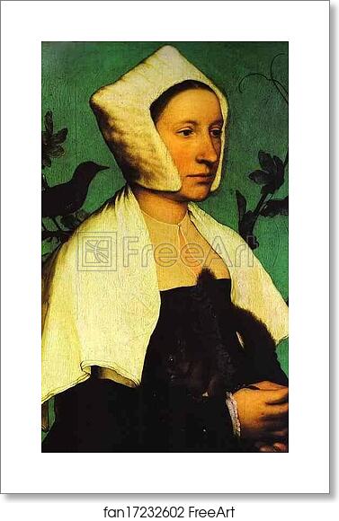 Free art print of Portrait of Unknown Lady with a Squirrel and Starling by Hans Holbein The Younger Free art print of Portrait of Unknown Lady with a Squirrel and Starling by Hans Holbein The Younger