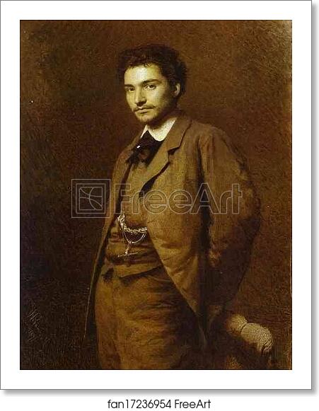Free art print of Portrait of the Artist Feodor Vasilyev by Ivan Kramskoy Free art print of Portrait of the Artist Feodor Vasilyev by Ivan Kramskoy