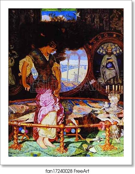 Free art print of The Lady of Shalott by William Holman Hunt Free art print of The Lady of Shalott by William Holman Hunt